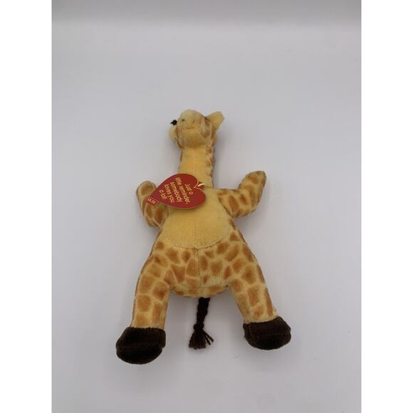 Hallmark 1991 To Kids with Love Giraffe Plush Stuffed Animal New W/tags Brown - Picture 1 of 10